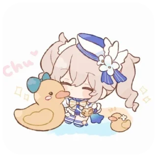 🐥 emoji Барбара @itsgensharts Telegram sticker 14 of 25