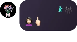 🙎‍♀️ emoji Siesta chat pack by @QuotLyBot Telegram sticker 23 of 120
