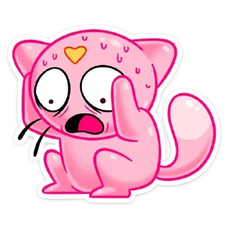 😨 emoji @funny_stickers_robot Telegram sticker 22 of 49