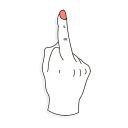 🖕 emoji Psiho_boom — @stckrRobot Telegram sticker 8 of 106