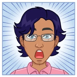😧 emoji Всратые стикеры Бинс ВК Telegram sticker 23 of 34