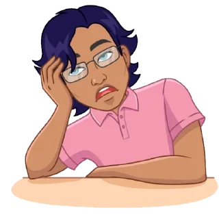 😩 emoji Всратые стикеры Бинс ВК Telegram sticker 20 of 34