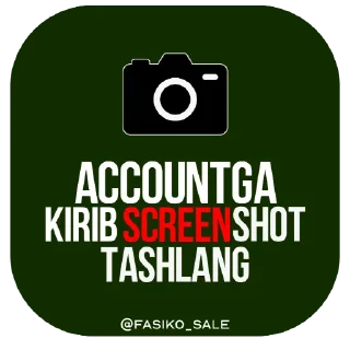 Sticker from FASIKO ACC'S @FASIKO_ACCOUNTS