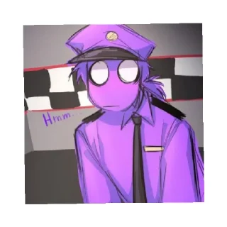 😶 emoji Афтон Telegram sticker 12 of 64