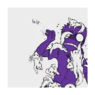 🥺 emoji Афтон Telegram sticker 21 of 64