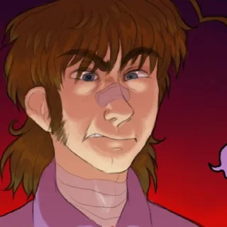 😨 emoji вилиам афтон блюкапсл Telegram sticker 23 of 45