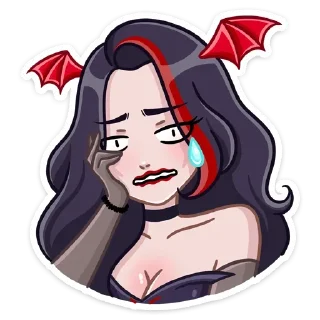 😢 emoji Больше стиков тут: @stikery4 Telegram sticker 12 of 48