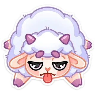 😪 emoji БОЛЬШЕ СТИКЕРОВ В 
ТГ: @FreeSticc Telegram sticker 14 of 48
