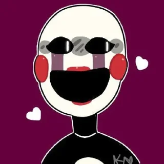 🌟 emoji БОЛЬШЕ ⇨ @CLOOBHUB ФНАФ СТИКЕРЫ МАРИОНЕТКА ТГ TG Telegram sticker 9 of 28