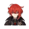 😜 emoji Дилюк Telegram sticker 13 of 20