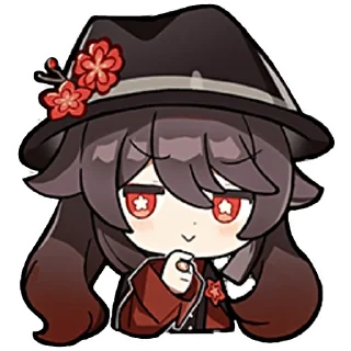 😏 emoji OnePlus Genshin @stickersMH Telegram sticker 9 of 25