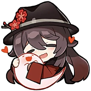 🥰 emoji OnePlus Genshin @stickersMH Telegram sticker 15 of 25