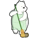 🗑 emoji We Bare Bears Telegram sticker 5 of 79