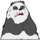 😨 emoji We Bare Bears Telegram sticker 10 of 79