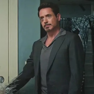 🗿 emoji Tony Stark | by @walterincognito ➡️ @Ctikerubot Telegram sticker 7 of 45