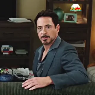😉 emoji Tony Stark | by @walterincognito ➡️ @Ctikerubot Telegram sticker 8 of 45