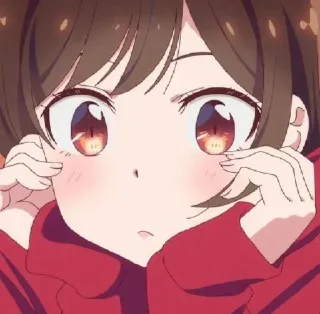 😶 emoji тянка Telegram sticker 2 of 63