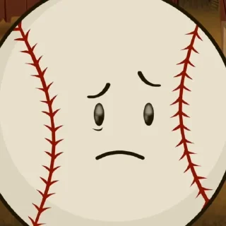 😢 emoji baseball Telegram sticker 18 of 24