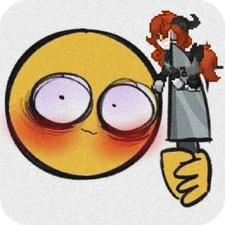 💉 emoji Shoji someone. Telegram sticker 20 of 22