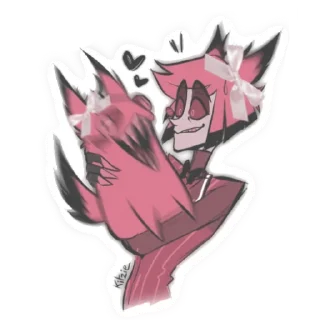 🍖 emoji Alastor @lasecla 𝜗𝜚 Telegram sticker 7 of 25