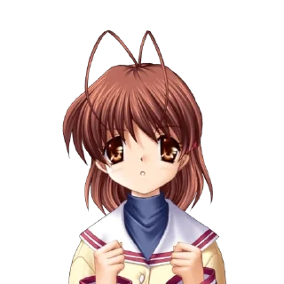 Sticker from Clannad