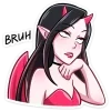 😒 emoji дьявол и дьяволица @TgEmodziBot Telegram sticker 14 of 48