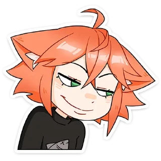😏 emoji Больше стикеров 👉🏻 @stickertg4 Telegram sticker 6 of 49