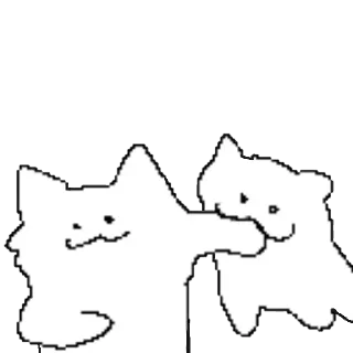 ❤️‍🩹 emoji meow ➡️ @Ctikerubot Telegram sticker 16 of 79