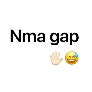🖐 emoji Gapde😂 by @StikerYaratishbot Telegram sticker 2 of 29