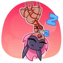 😴 emoji Больше стикеров : @stickeriiiiiii Telegram sticker 17 of 33