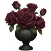 🤩 emoji Бургунди эмоджи
tg: @IconIllusions Telegram sticker 23 of 117