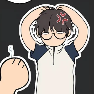🙈 emoji @Pupscesar Облако☁ ➡️ @Ctikerubot Telegram sticker 9 of 97