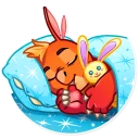 😴 emoji Drago Telegram sticker 14 of 36
