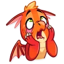 😱 emoji Drago Telegram sticker 13 of 36