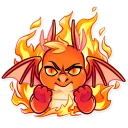 😡 emoji Drago Telegram sticker 16 of 36