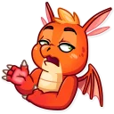 😒 emoji Drago Telegram sticker 12 of 36
