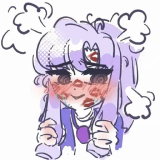 🫐 emoji ✦ sᴀɴ-ғʀᴀɴ : @su1nw ➡️ @Ctikerubot Telegram sticker 13 of 26