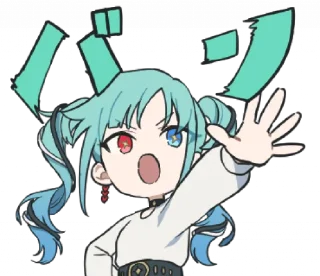 Sticker from Dilemma Miku