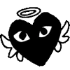 🖤 emoji black Telegram sticker 19 of 200