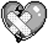 ❤️‍🩹 emoji black Telegram sticker 23 of 200