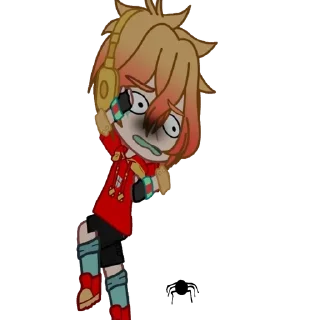 😱 emoji Гачимучи с Вольтом Telegram sticker 9 of 18