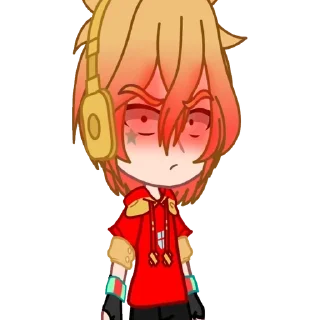 😡 emoji Гачимучи с Вольтом Telegram sticker 13 of 18