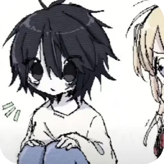 💇 emoji Аки идиотка Telegram sticker 21 of 28