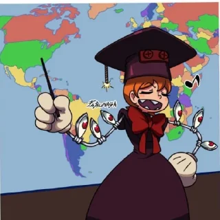 🥳 emoji Skullgirls от Skullgirls channel ! Telegram sticker 1 of 59