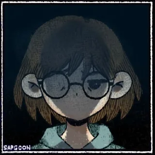 💢 emoji Omori Sock Telegram sticker 12 of 25