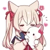 😘 emoji Зайка Свити @Nyasticks Telegram sticker 20 of 41
