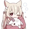 🥱 emoji Зайка Свити @Nyasticks Telegram sticker 10 of 41