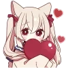 🫶 emoji Зайка Свити @Nyasticks Telegram sticker 17 of 41