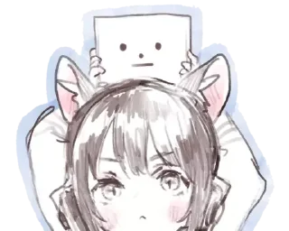😐 emoji ꒰ ねねな - @wexsavi ♡ ꒱ Telegram sticker 7 of 50