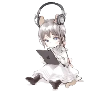 🎵 emoji ꒰ ねねな - @wexsavi ♡ ꒱ Telegram sticker 21 of 50
